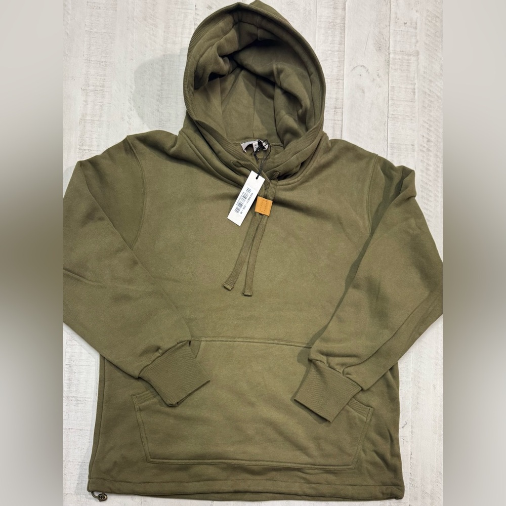 Martha stewart flecce pullover canguro pockets hoodie